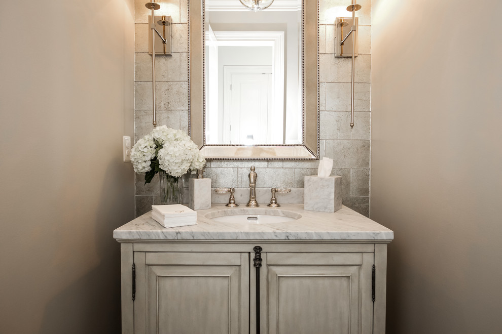 Inspiration for a transitional home design remodel in DC Metro