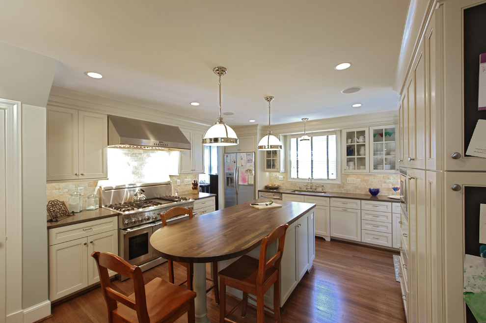 Inspiration for a transitional kitchen remodel in DC Metro