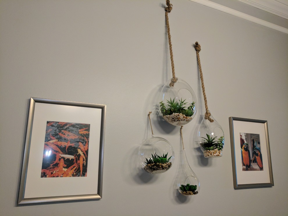 Transitional home design photo in St Louis
