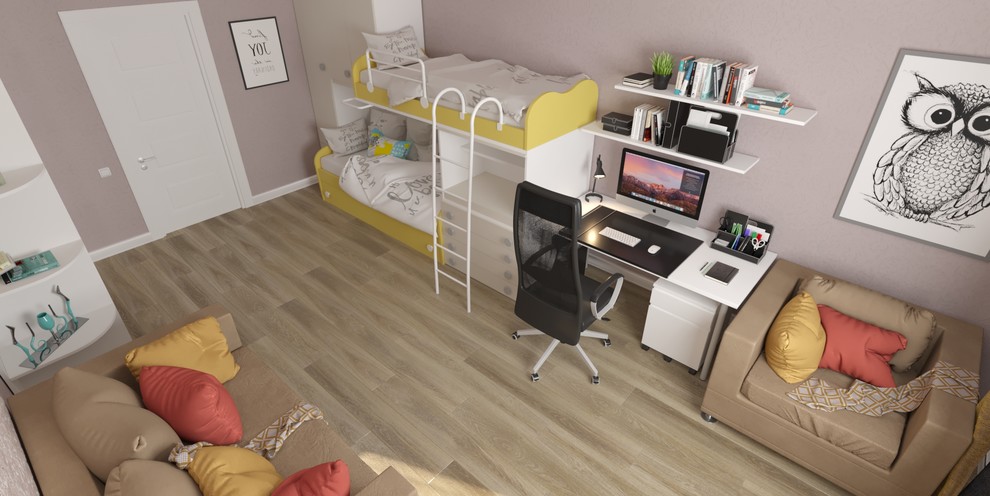 дизайн квартиры 2 комнаты