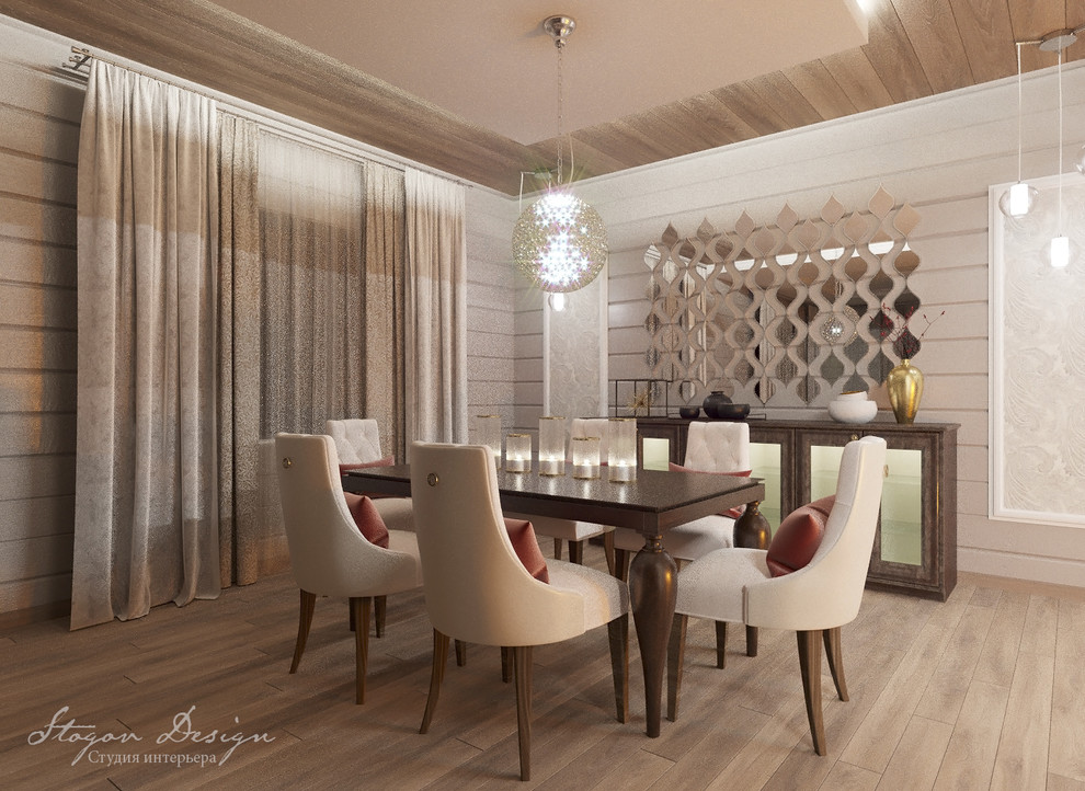 Дом для семьи в стиле современная классика