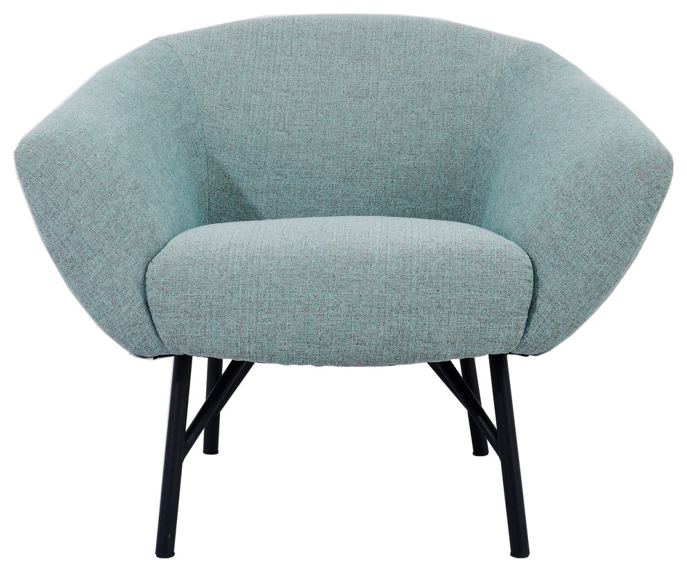 Moes Home Liam Arm Chair With Light Green Finish VV-1001-13 - Transitional - Armchairs And Accent Chairs - by Buildcom