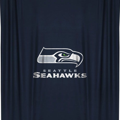 NFL Seattle Seahawks Football Locker Room Shower Curtain