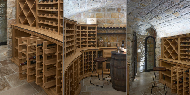 Mougins Villa classique-cave-a-vin