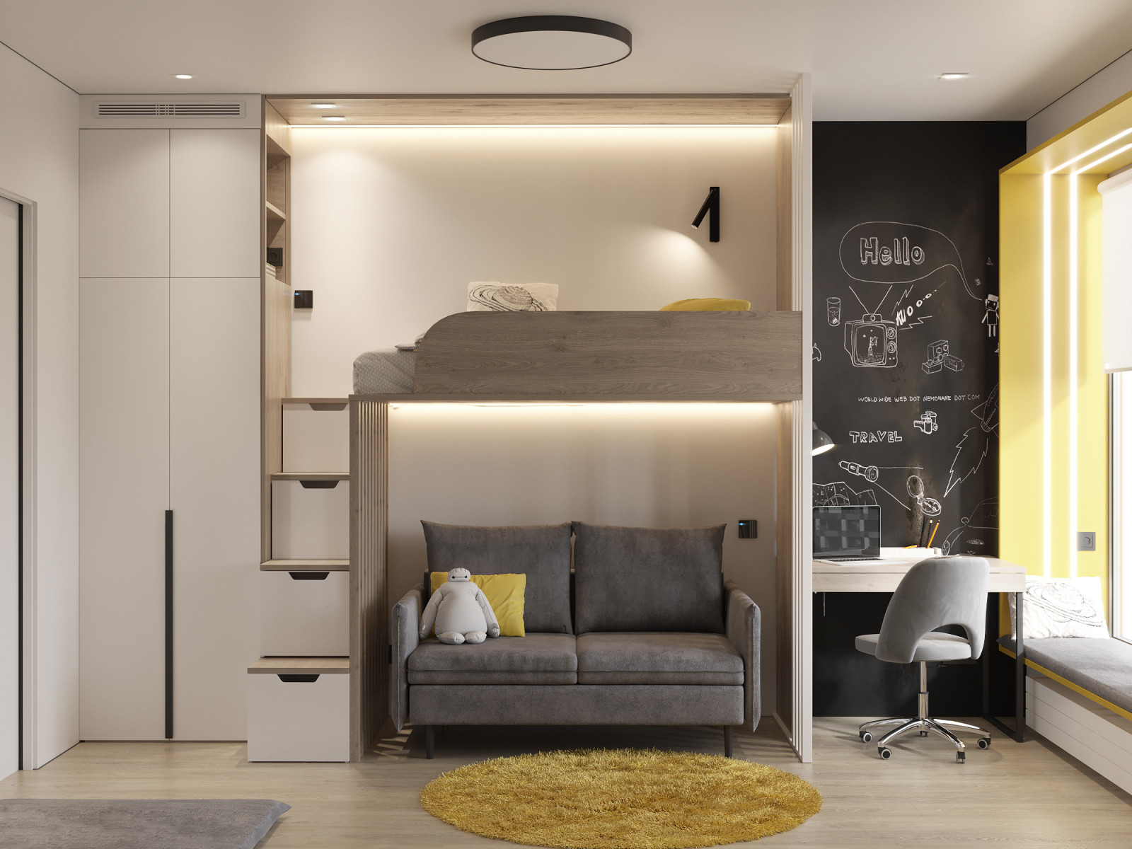 Дизайн-проек ЖК Маинстрит