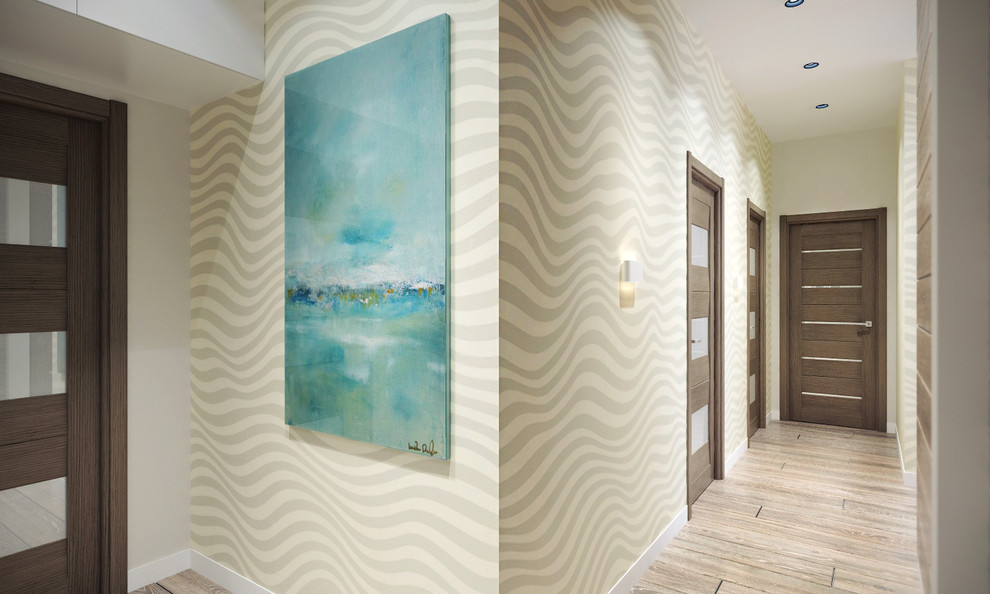 Современный интерьер квартиры для молодой девушки