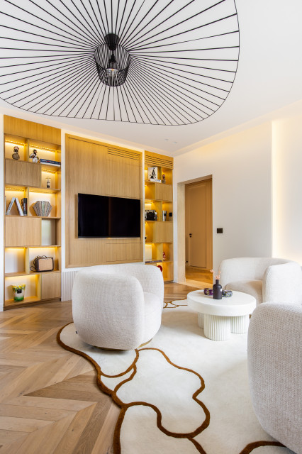 Appartement Longchamp contemporary-vardagsrum