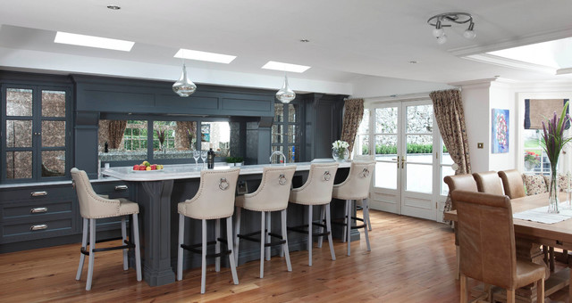 Downpipe transitional-kitchen