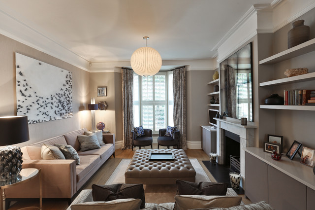 Double Reception Room - Living Room - London - by Genevieve Hurley ...
