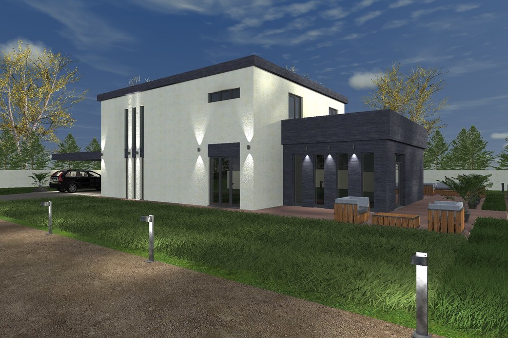 Двухэтажный жилой дом 365