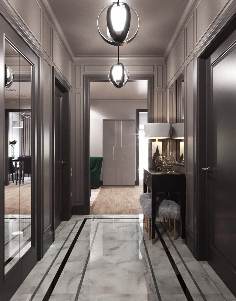 Дизайн интерьера квартиры с межкомнатным окном