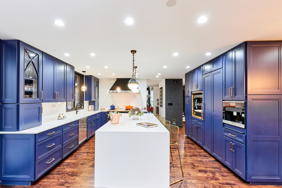 Lake Forest Modern Kitchen Remodel - Family-Friendly Design for Durability and C