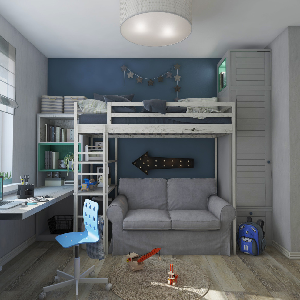 Проект квартиры в стиле Прованс (70 кв м)