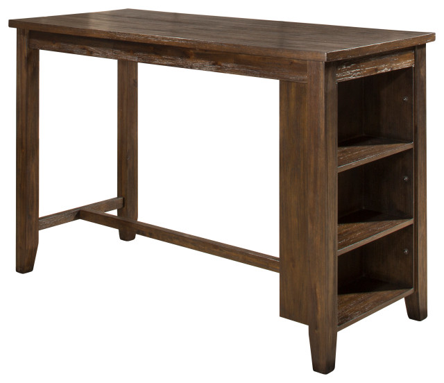 Hillsdale Spencer Wood Counter Height Table, Dining Table Farmhouse