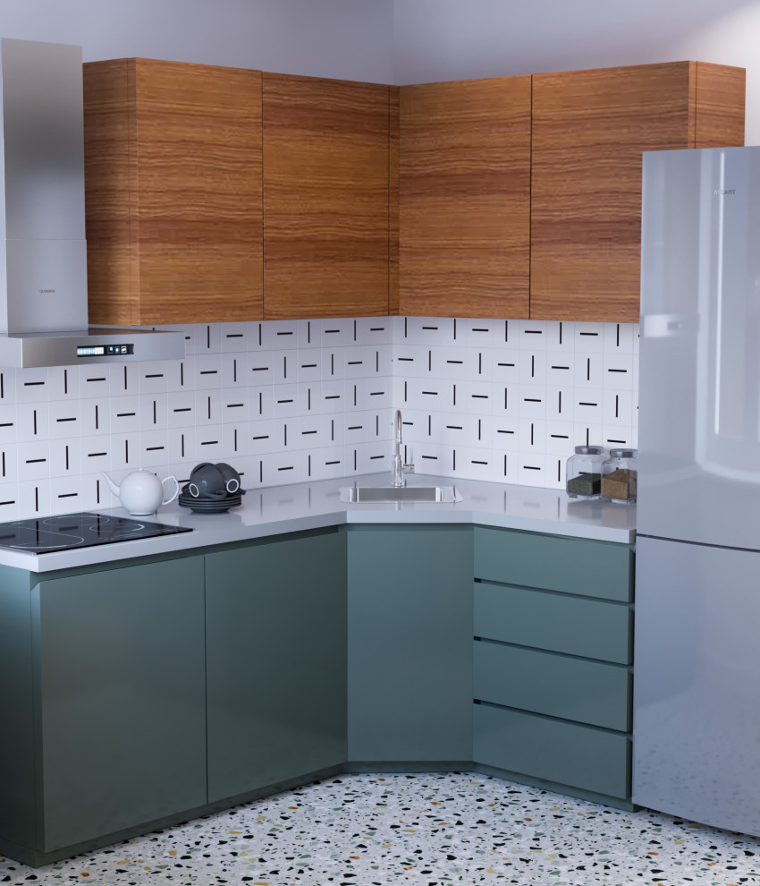 Однокомнатная квартира в скандинавском стиле