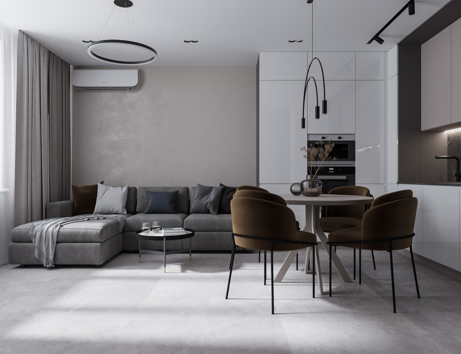 Кухня-гостиная