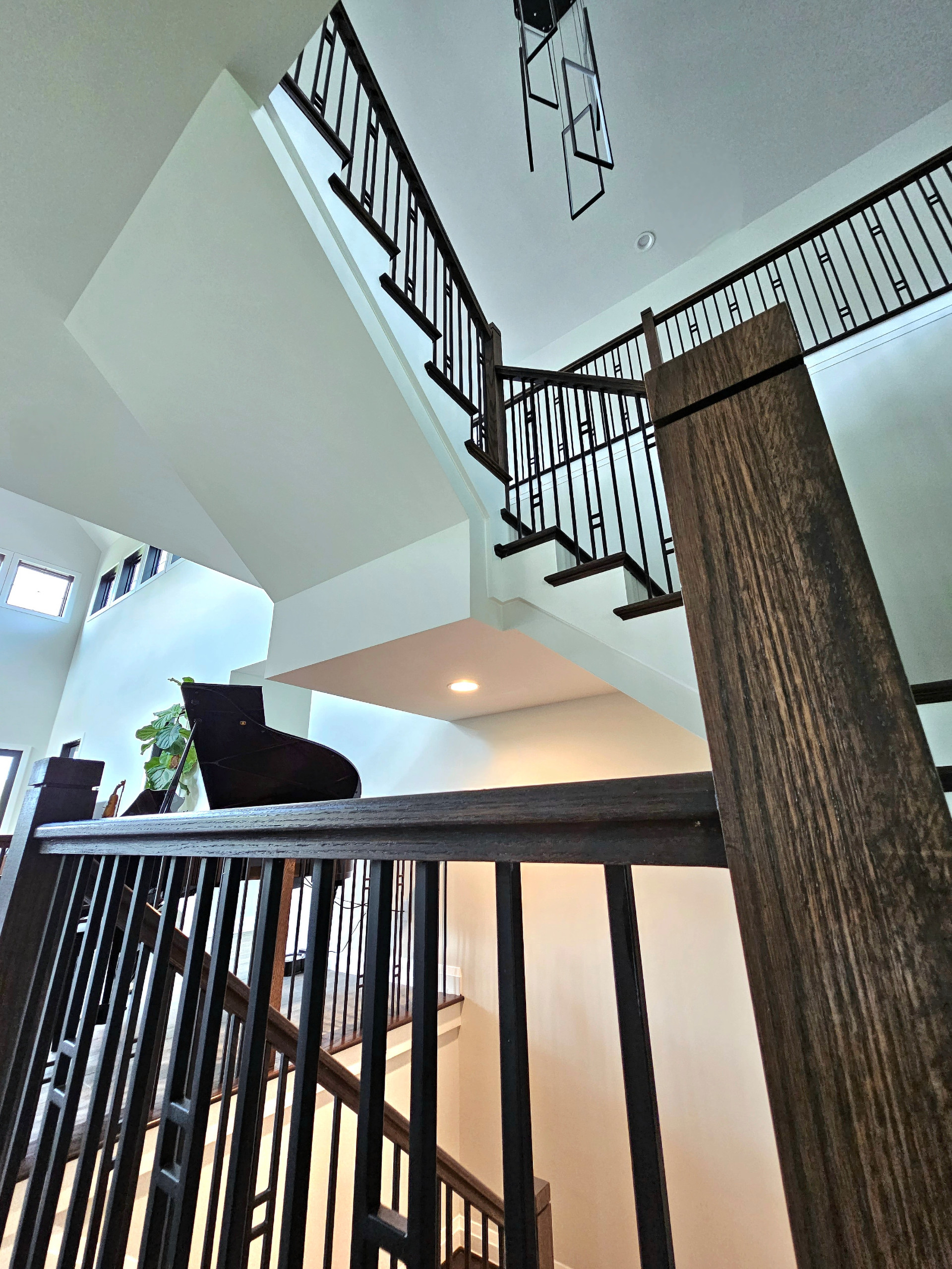109_Impressive Floating Staircase in Countryside Retreat, Upper Marlboro, MD