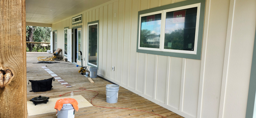 Custom New Home with Small Pier