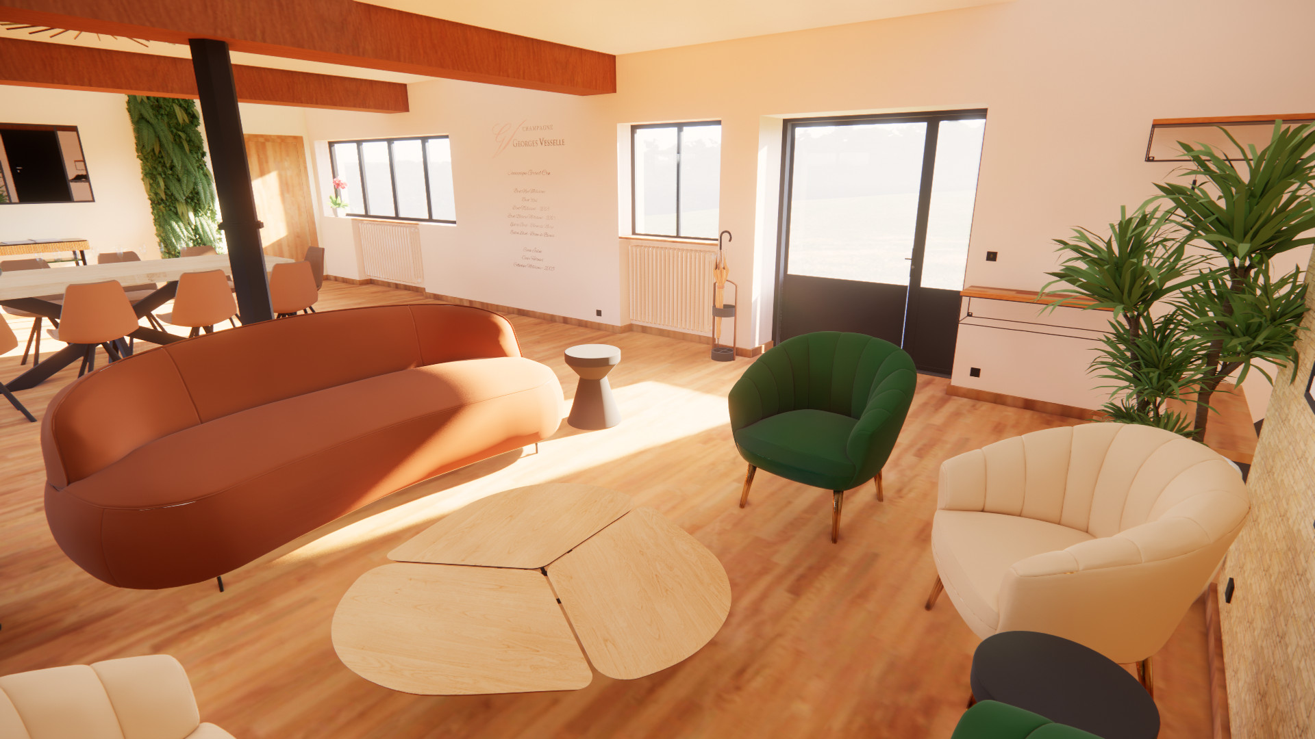 Projet 3D - Salle de dégustation