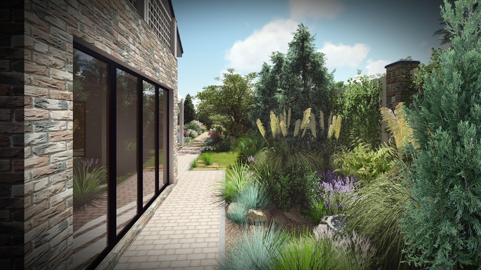 Частный двор. Площадь 20 соток