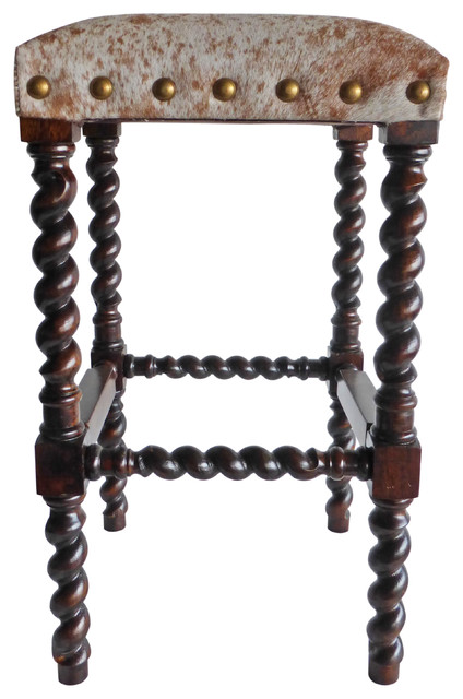 Barley Twist Backless Barstool Set Of 3 Bar Stools And Counter Barley Twist Backless Barstool Set Of 3