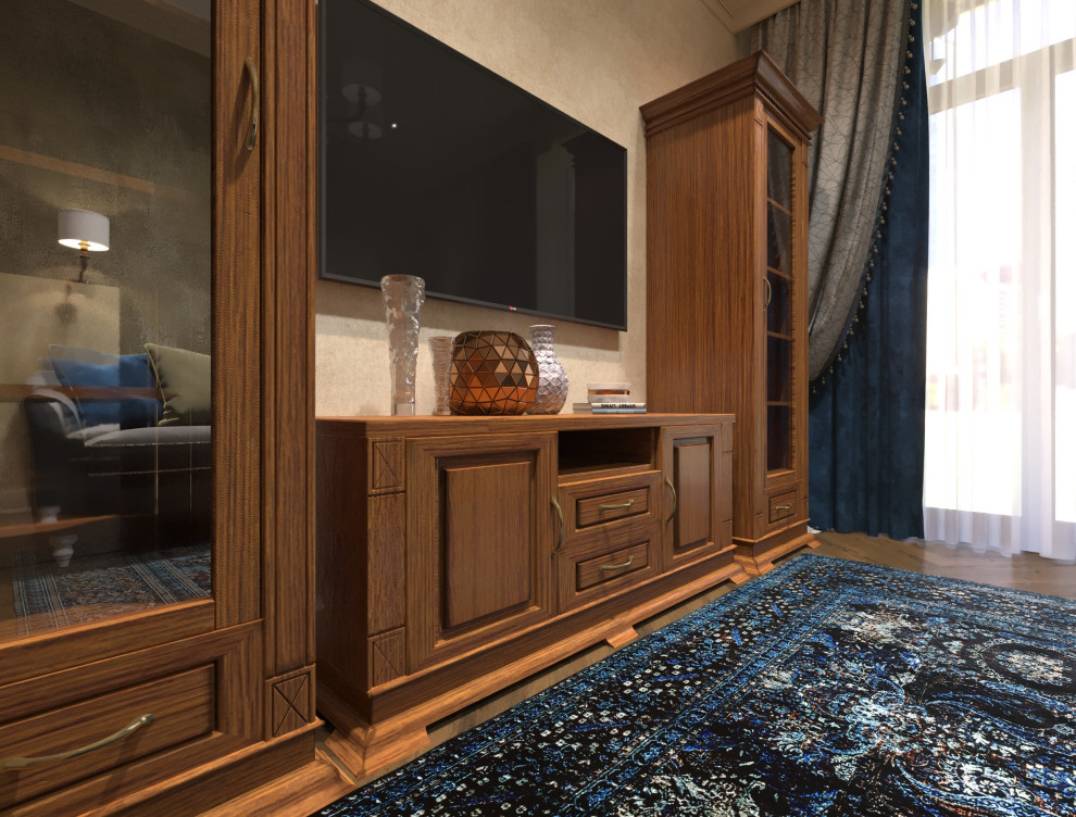 Дизайн-проект интерьера трехкомнатной квартиры .Новосибирск.