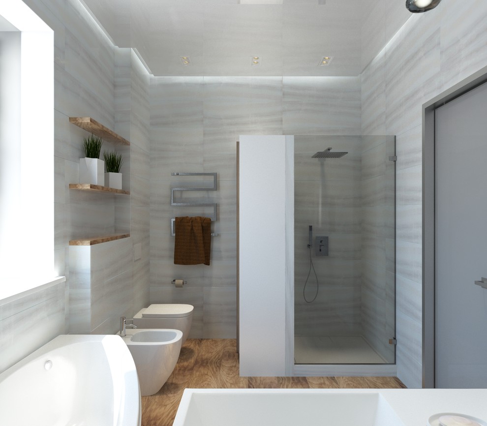 Частный трехэтажный дом