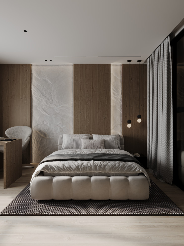 Стильный и функциональный интерьер квартиры в ЖК "Башни Токио"