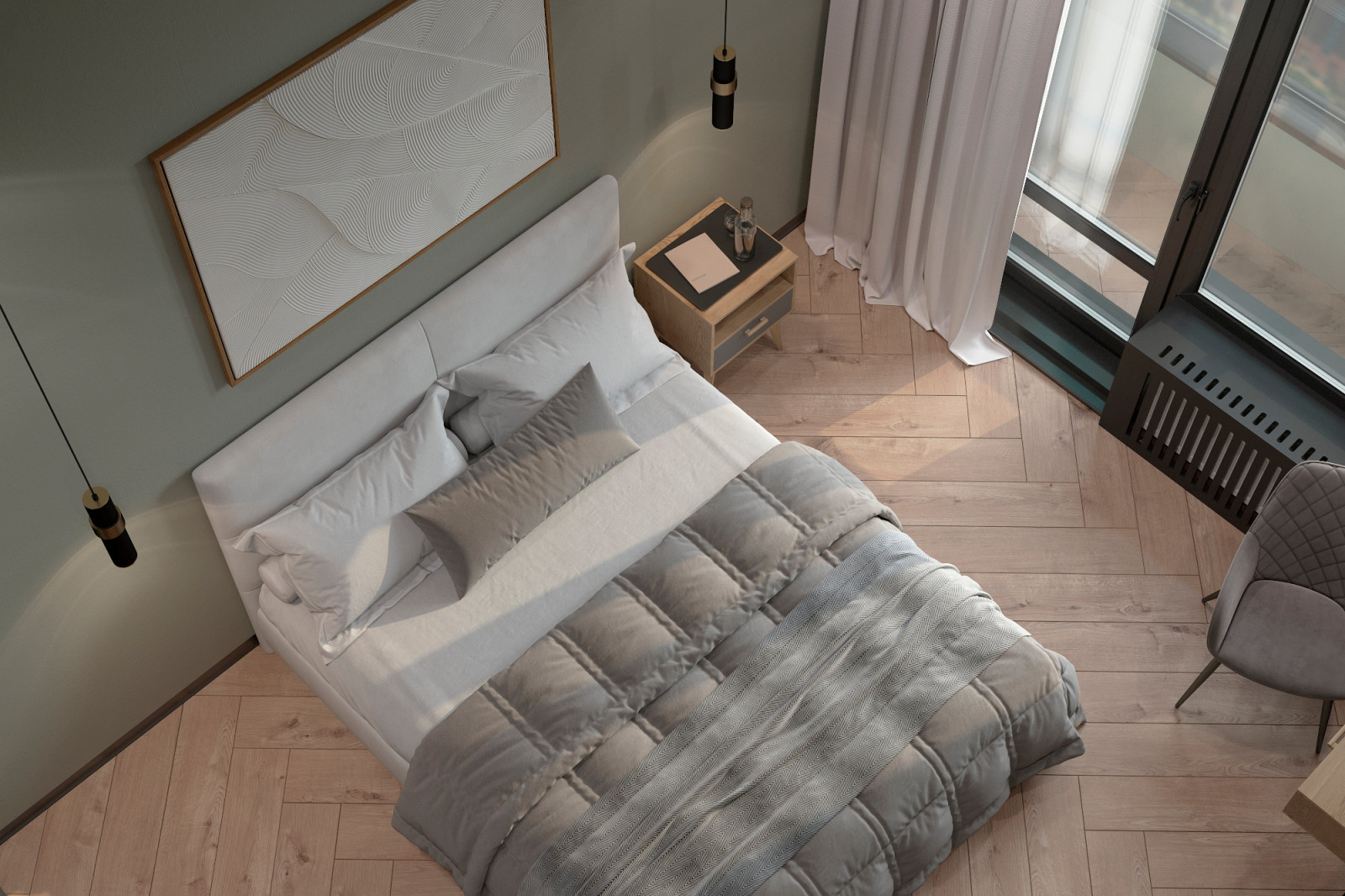 Проект квартиры евродвушки