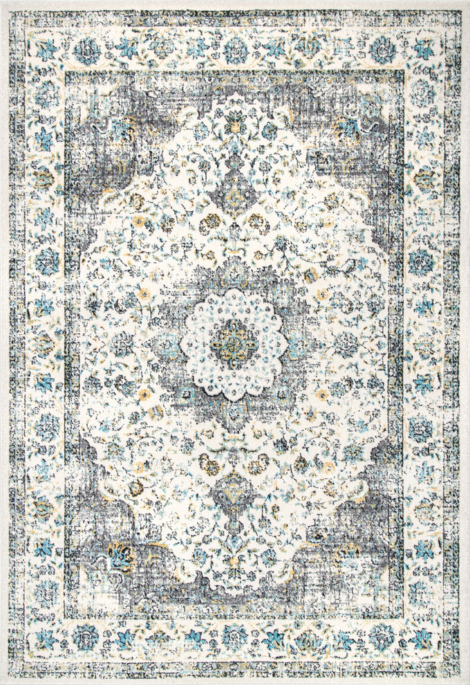 Traditional Medallion Verona Rug Traditional Area Rugs by nuLOOM