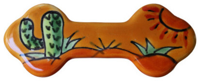 Desert Talavera Ceramic Drawer Pull