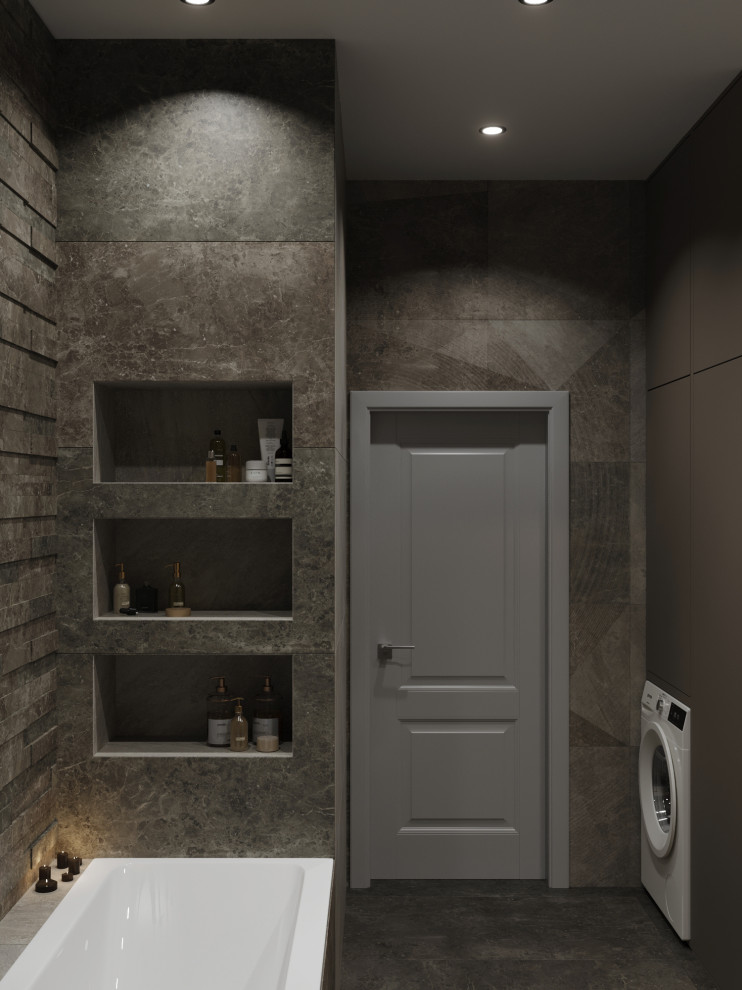 Современный проект квартиры 116 м² для семейной пары