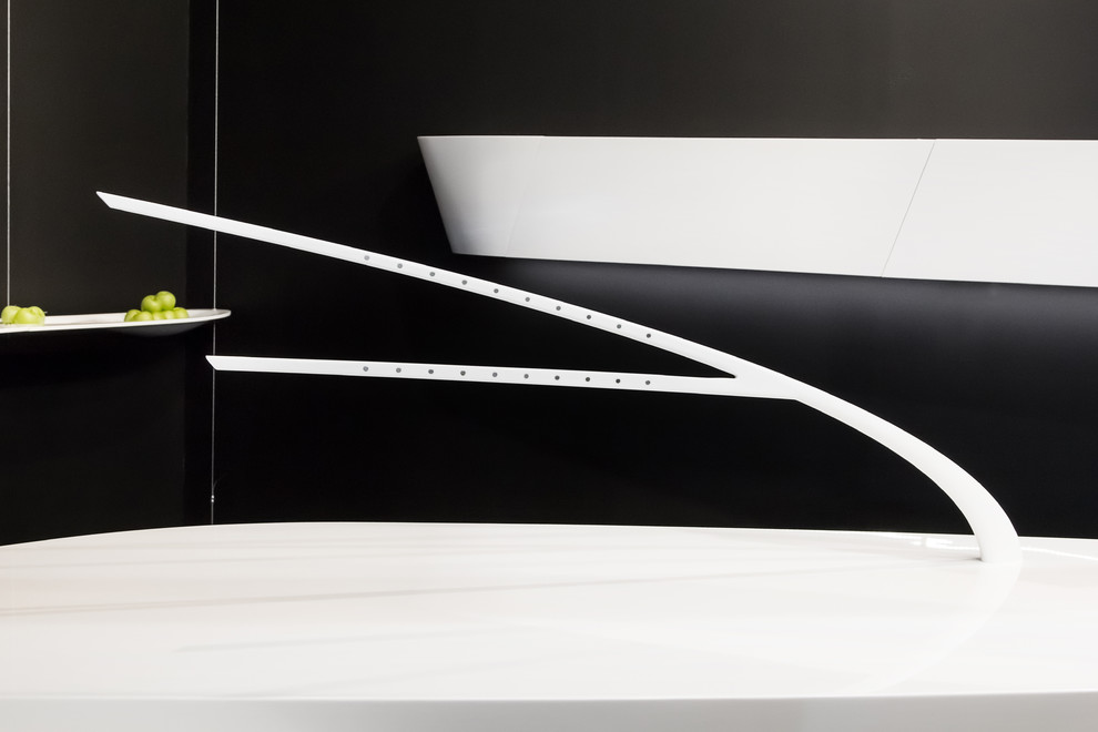 Кухня "Белое Озеро", г .Москва, дизайнер Чонг Че Хун, производство KARAT