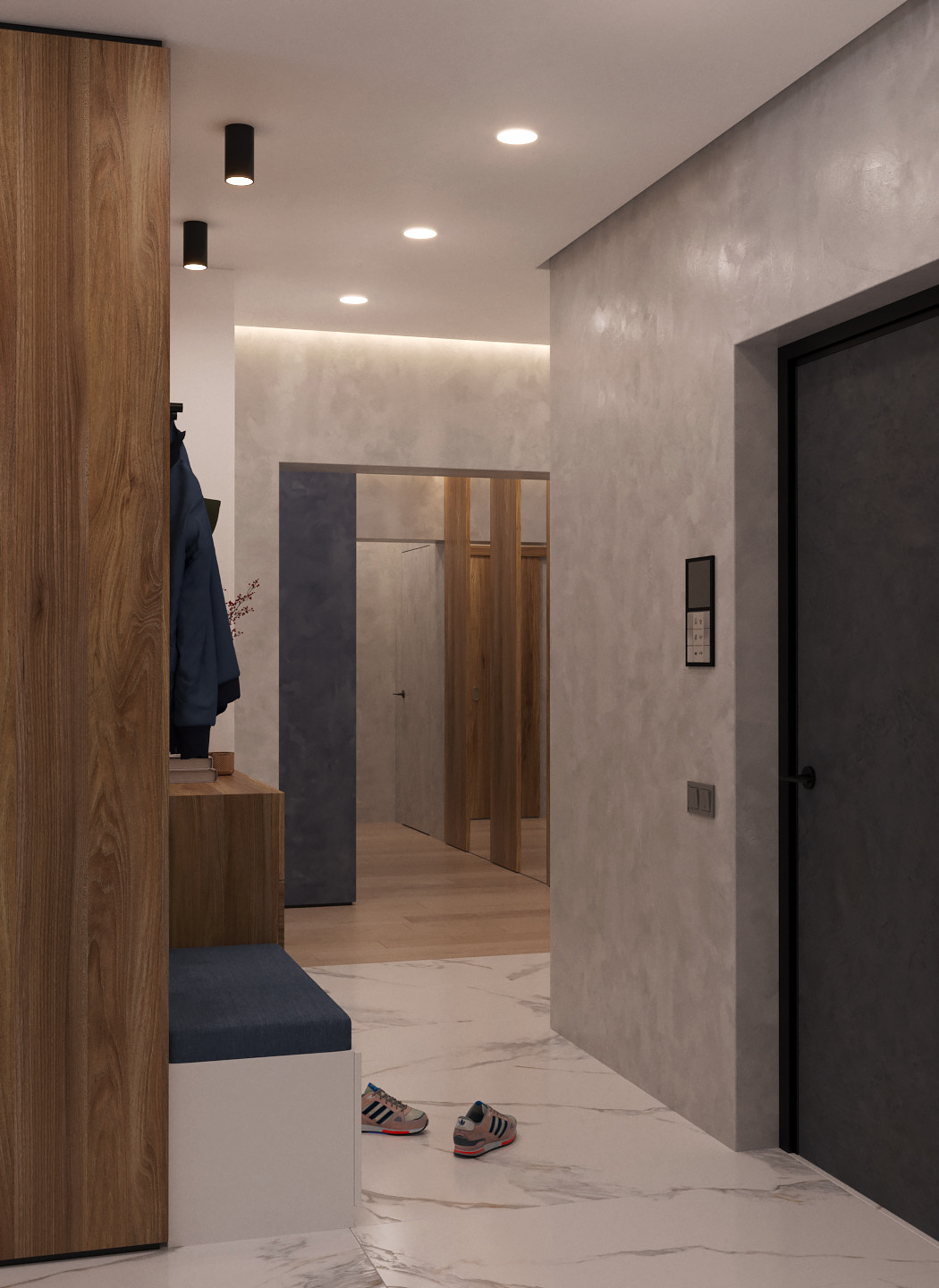 Дизайн проект квартиры в ЖК "Феникс" 140 кв.м.