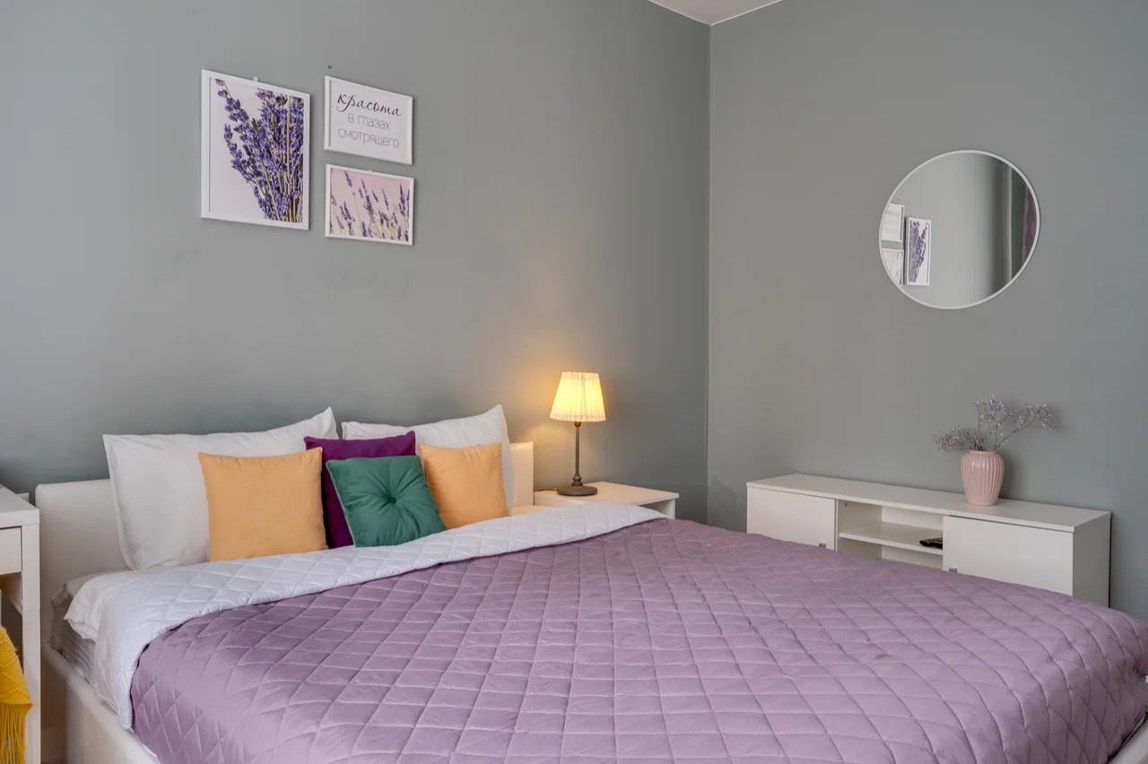 Хоумстейджинг квартиры для посуточной аренды в ЖК "Город"