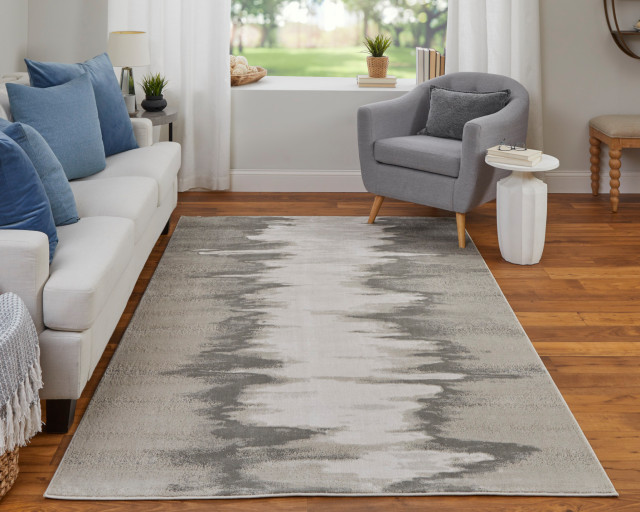 Orin Modern Abstract Area Rug, 12'x15' - Contemporary - Area Rugs - by ...