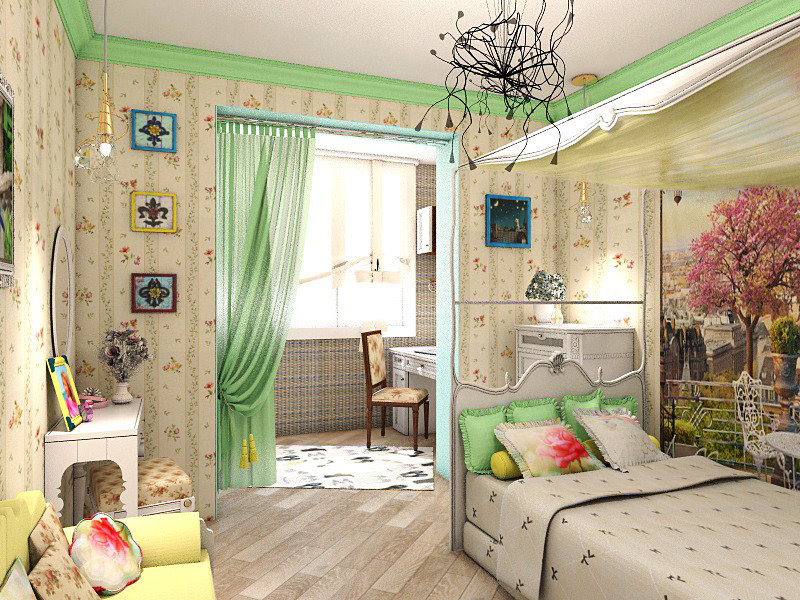 Дизайн-проект 4-х комнатной увртиры.