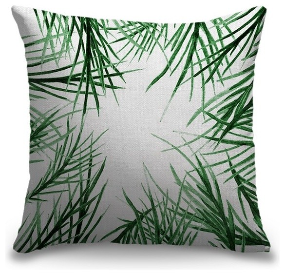 In The Palm Leaf Of Your Hand Pillow Tropical Decorative