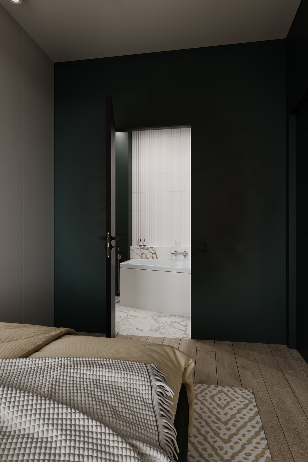 ЖК Голландия. Акцентный зеленый