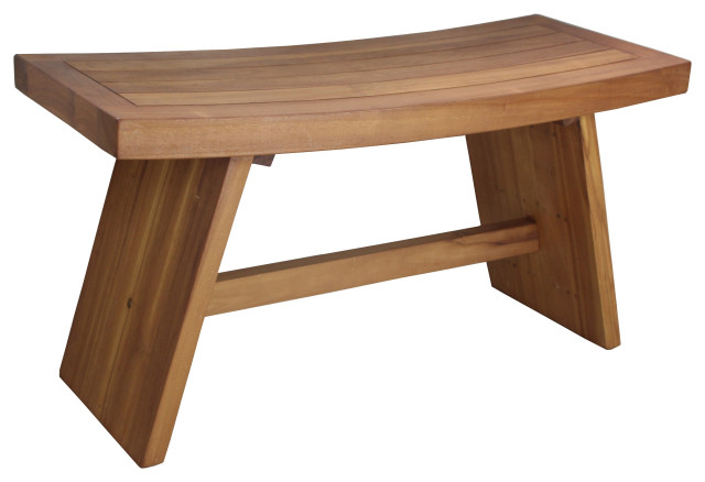 The Original 36" Asia® Teak Shower Bench - Asian - Shower Benches ...