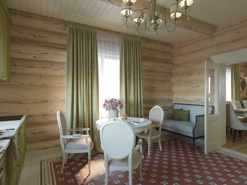 Wooden house. Reconsruction