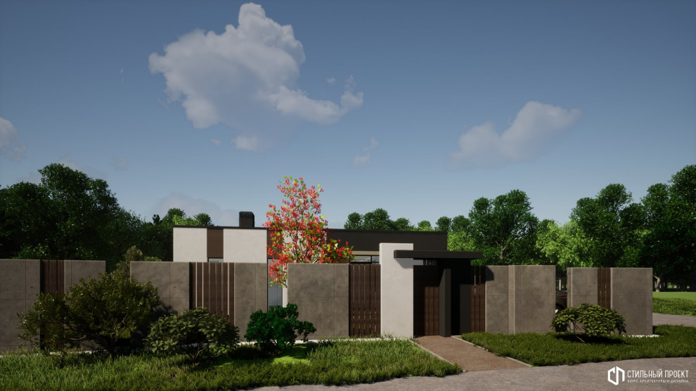 Одноэтажный дом и баня г. Красногорск