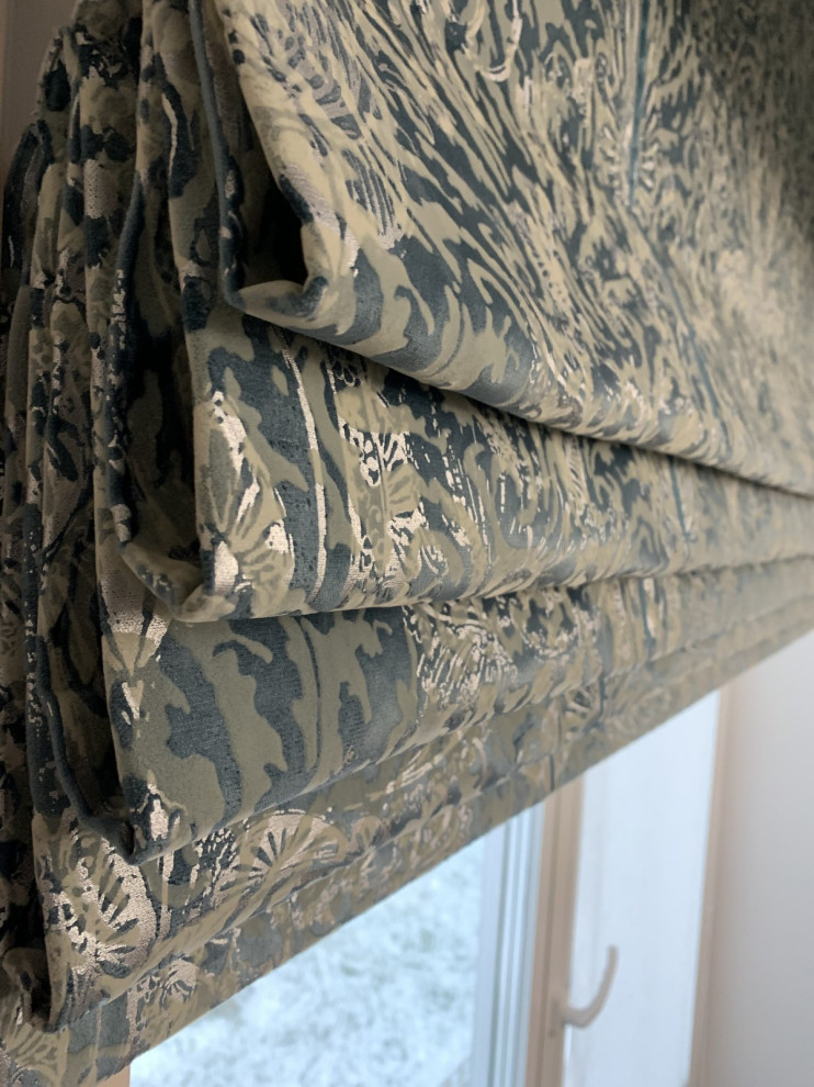 Римские шторы на кухню