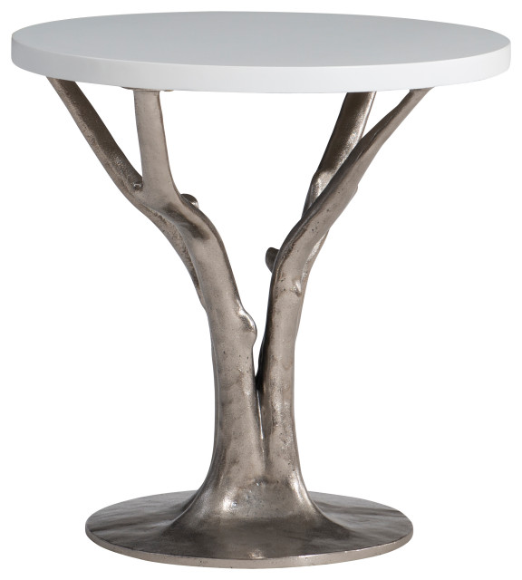 Bernhardt Cyprus Outdoor Side Table, 24"W x 24"D x 24"H Contemporary