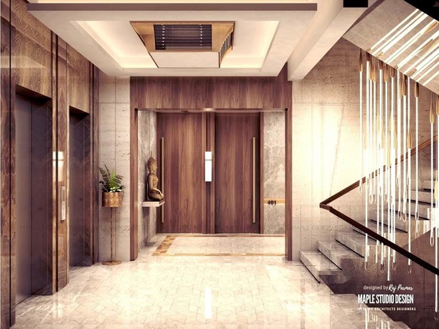 elevator lobby design ideas