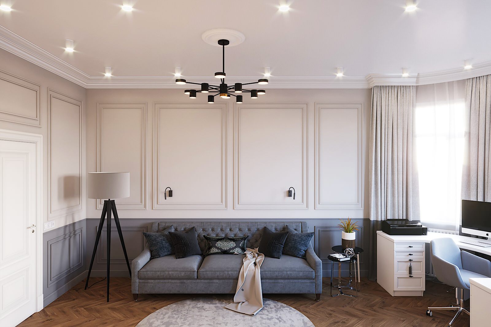 Дизайн интерьера загородного дома