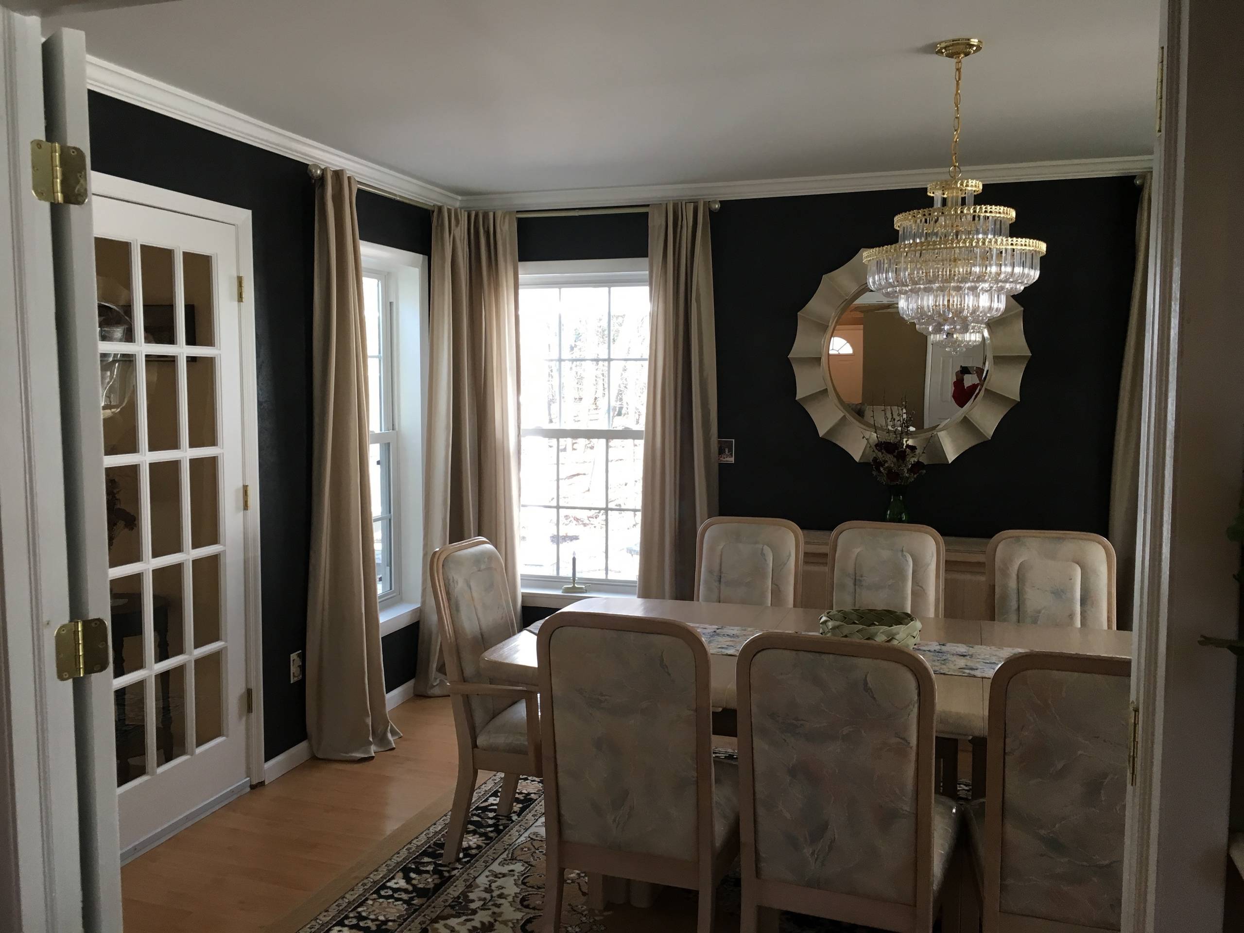 Elegant & Modern Dinning Room Makeover