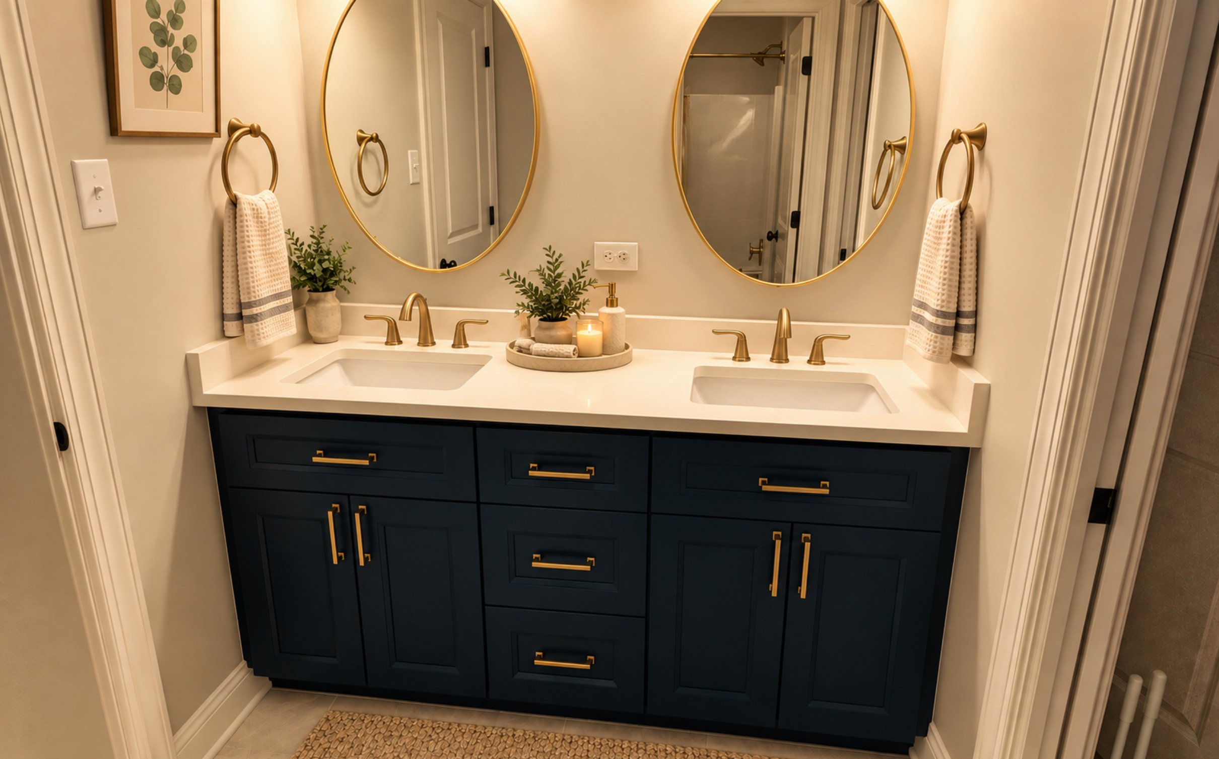 Midlothian Jack and Jill Bathroom