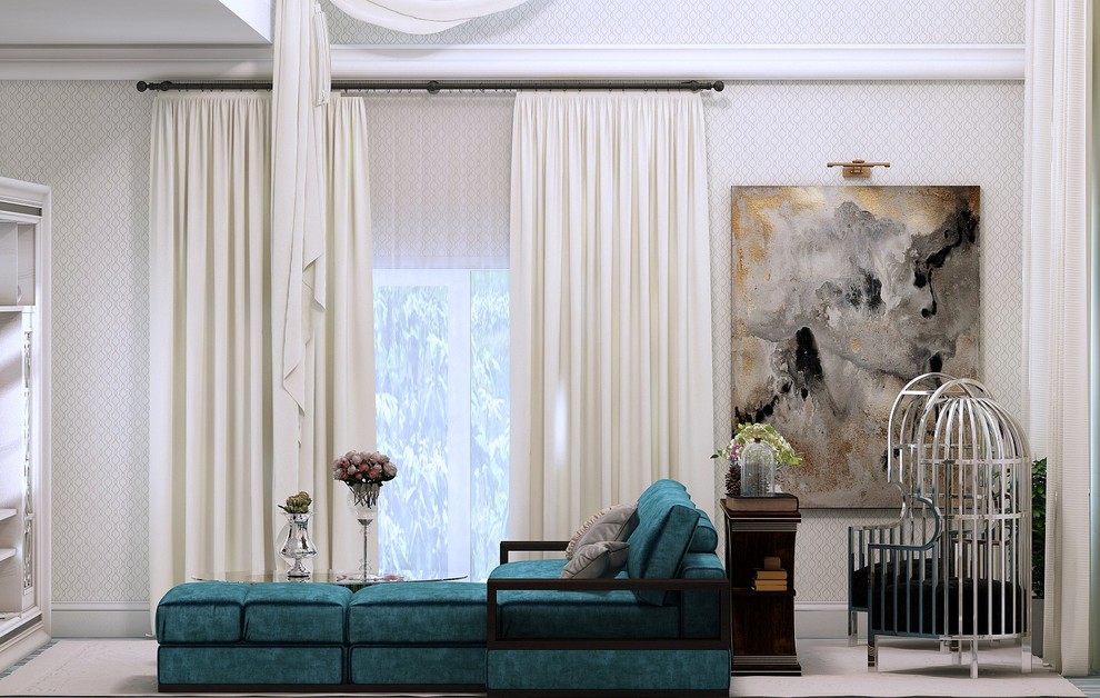 Гостиная в частном доме