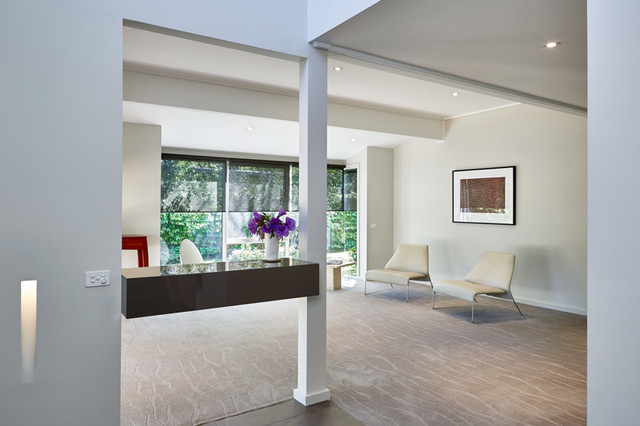 Balwyn Formal Lounge modern-vardagsrum